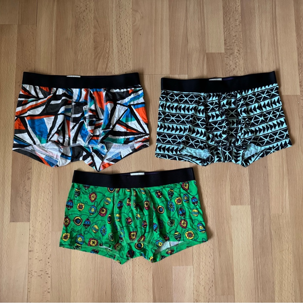 Bundle of 3 MeUndies Men’s Briefs Underwear, New without Tags, Size: Small